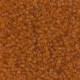 Miyuki delica Perlen 15/0 - Matte transparent marigold DBS-1261
